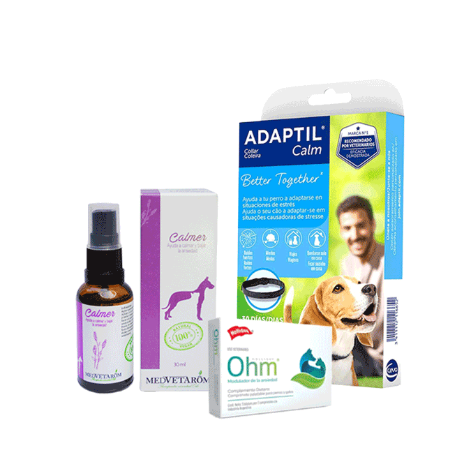 Productos de relajación para perros y gatos