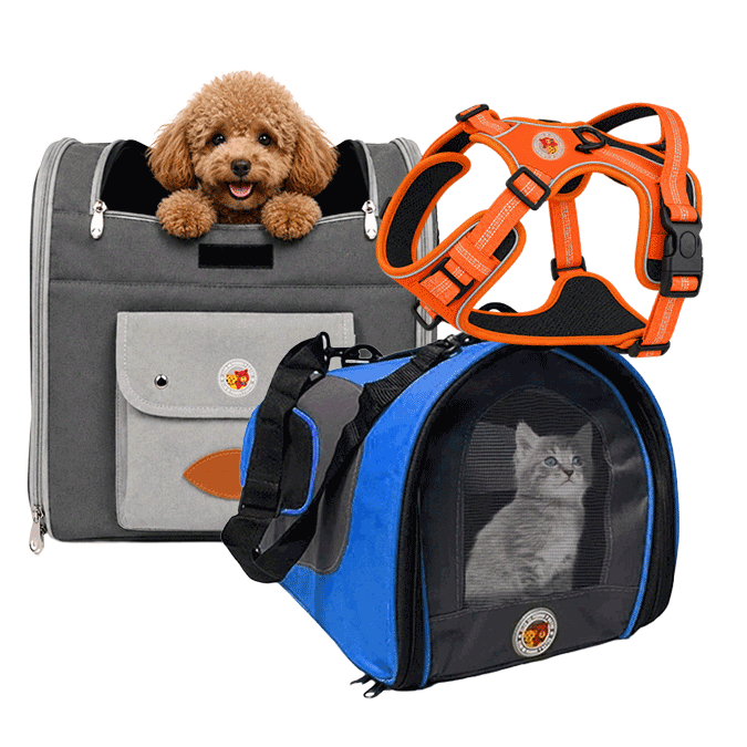 Productos para transporte y seguridad de perros y gatos