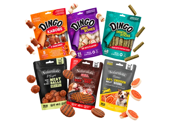 Ofertas Snacks Dingo y Naturalistic