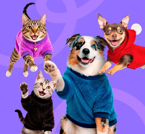 Ropa Invierno Perros y Gatos