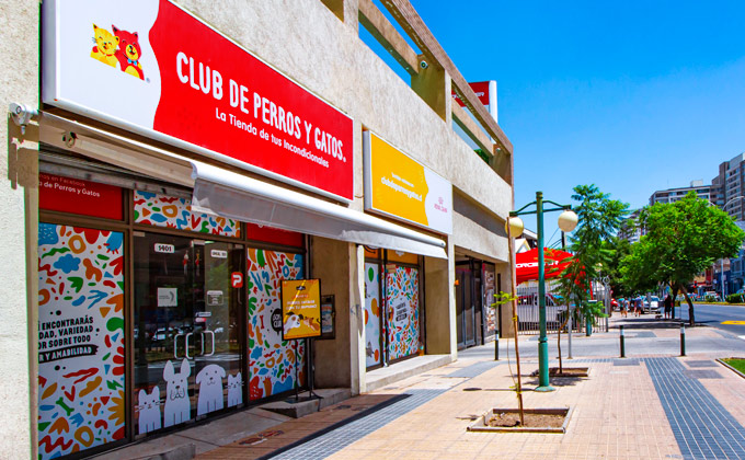 Tienda Club de Perros y Gatos Ñuñoa Irarrázaval