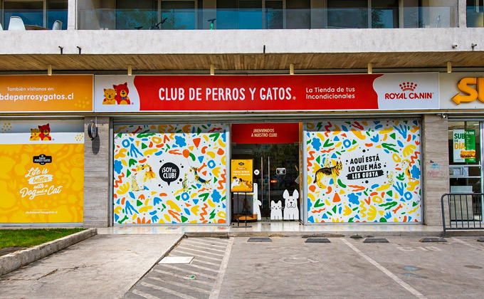 Tienda Club de Perros y Gatos Ñuñoa Avenida Ossa