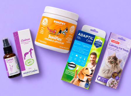 Selección de snacks para perros