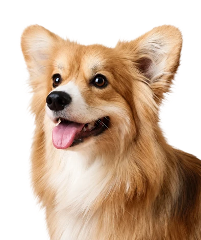 Perro feliz
