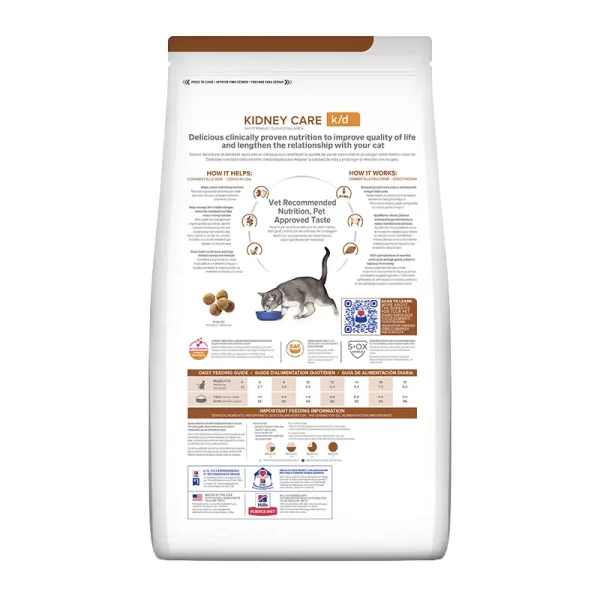 Hills Prescription Diet K/D Alimento Para Gato Cuidado Renal