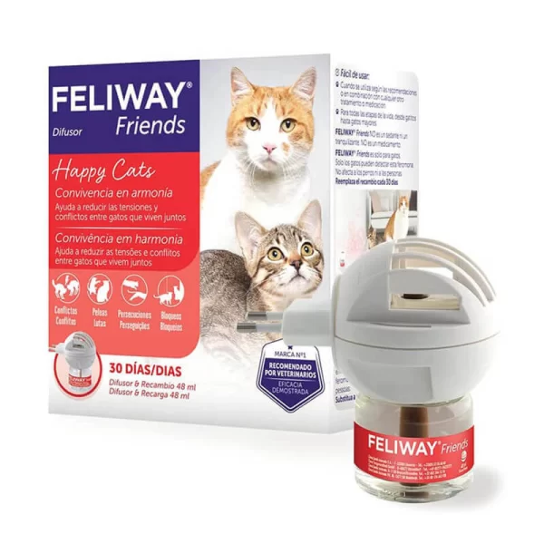 Feliway Friends Recarga - Feromonas para Gatos – Petit Paws