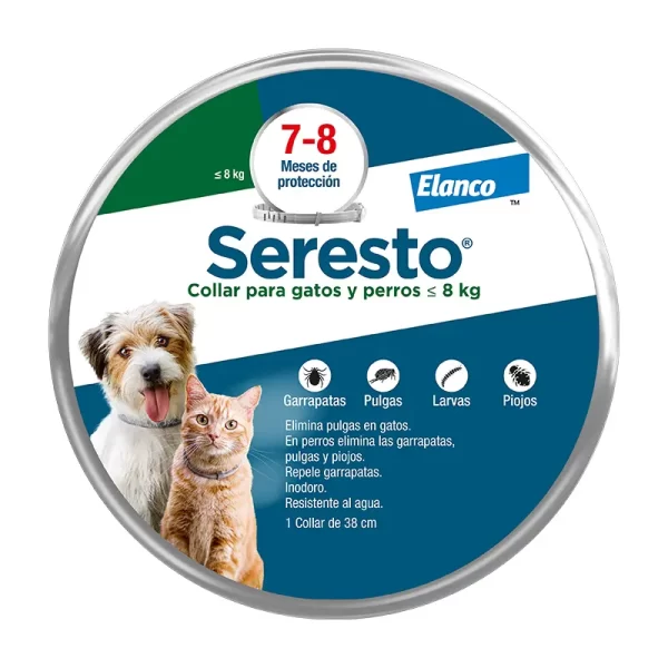 Seresto Collar Hasta 8 Kg