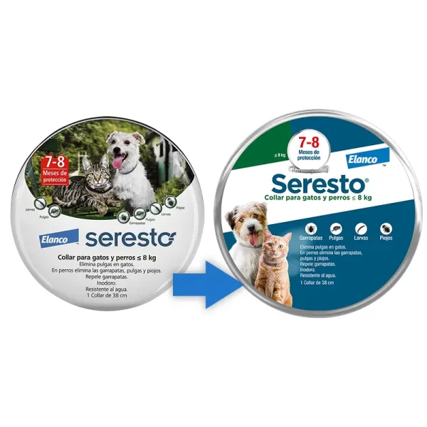 Seresto Collar Hasta 8 Kg