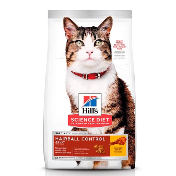 HIlls Gato Adulto Hairball Control
