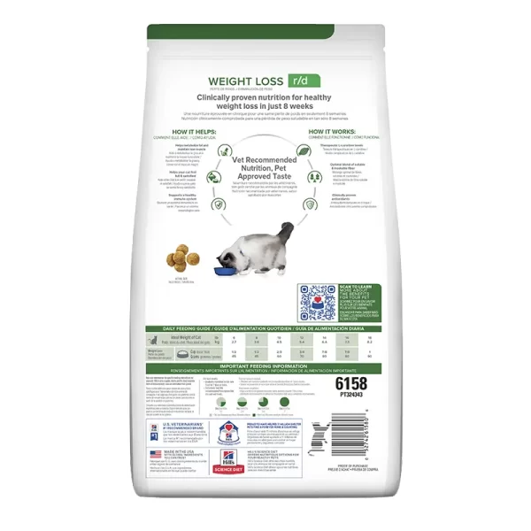 Hills Prescription Diet R/D Alimento Para Gato Pérdida de Peso 1.8 Kg