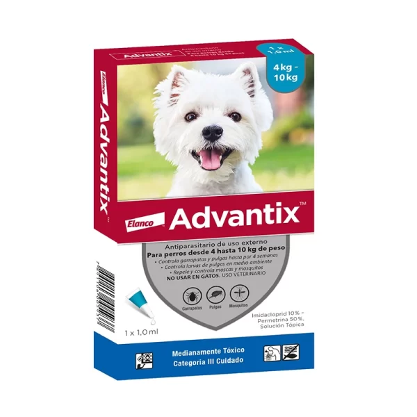 Advantix Perro 4 a 10 Kg