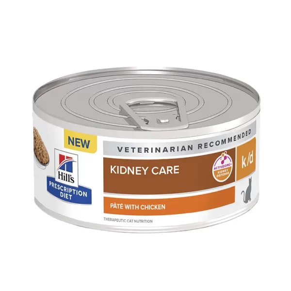 Hills Prescription Diet K/D Alimento Húmedo Para Gato Cuidado Renal 156 gr