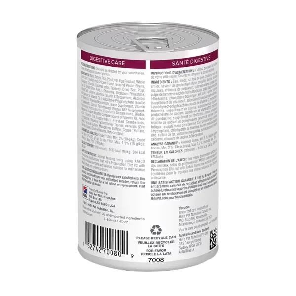 Hills Prescrition Diet I/D Alimento Húmedo Para Perro Cuidado Digestivo 369 gr