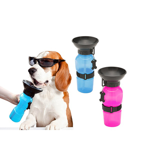 Bebedero Perro Portatil Bebedero Portatil Perro Botella de Agua de Viaje  para Perros Botella de Agua para Perro con Cuenco Pink,250ml : :  Productos para mascotas