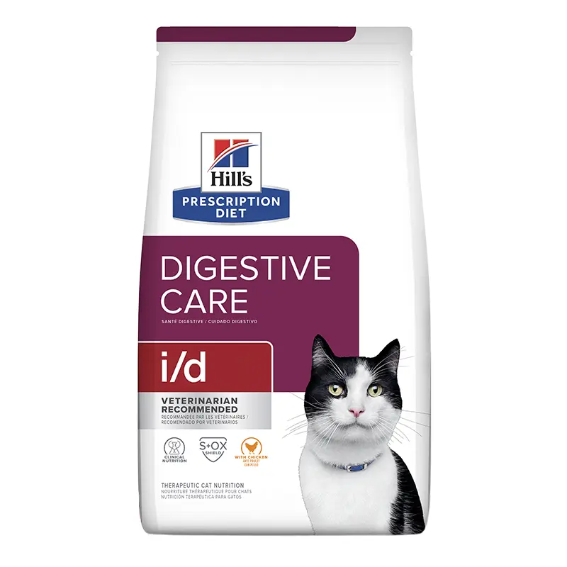 Hills Prescription Diet ID Alimento Para Gato Cuidado Digestivo 1.8 Kg-1 Hills Prescription Diet I/D Alimento Para Gato Cuidado Digestivo 1.8 Kg