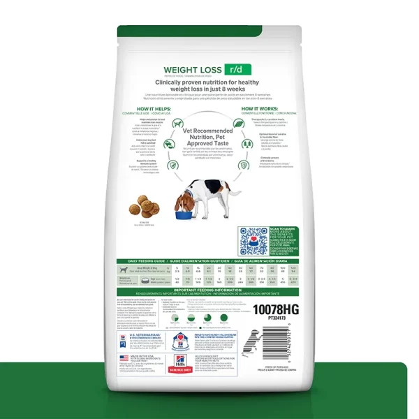 Hills Prescription Diet r/d Alimento para Perro Control de Peso 1.5 Kg