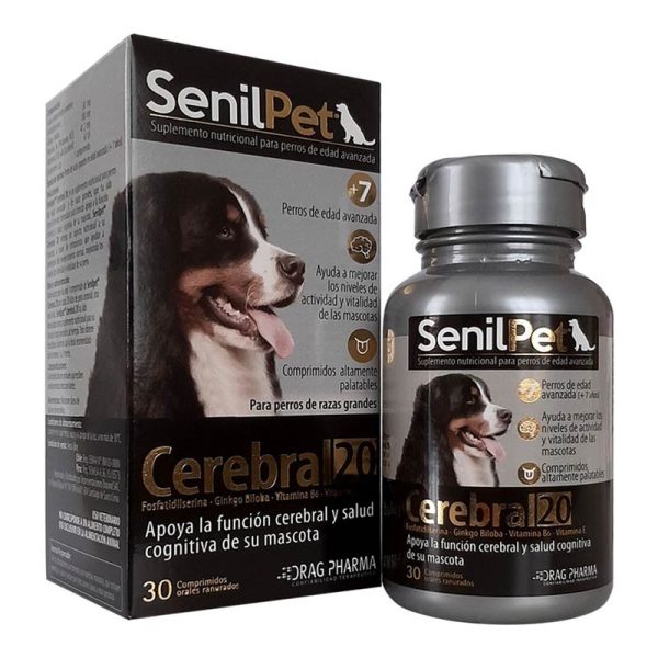 SENILPET CEREBRAL 30 Y 60 COMPRIMIDOS