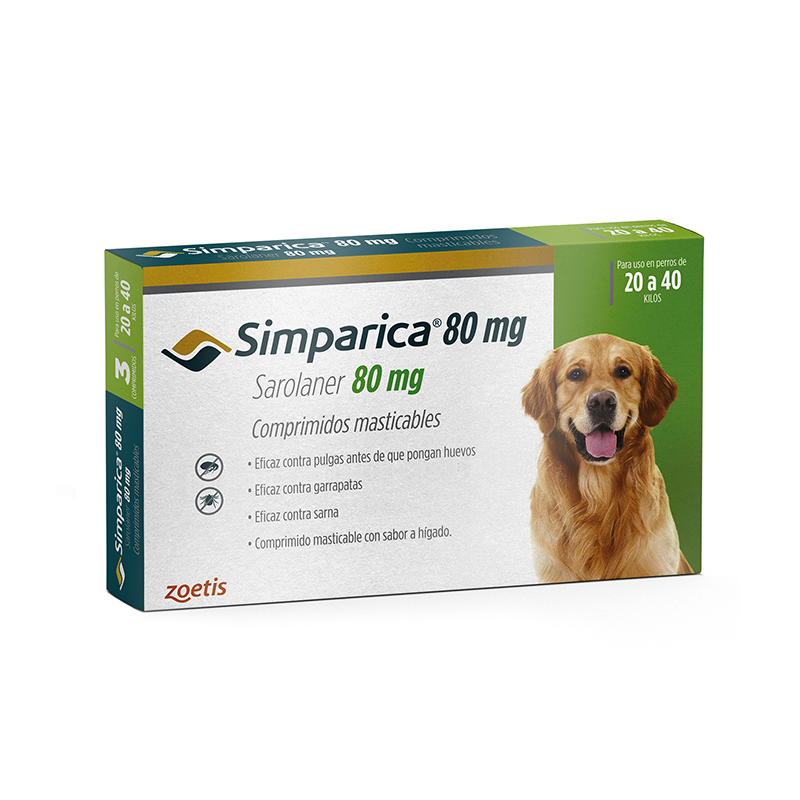 Simparica 20 a 40 Kg Simparica 20 a 40 Kg