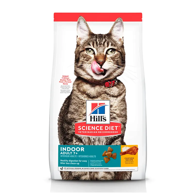 Hills Science Diet Adult Indoor 7+ Alimento Para Gato Senior de Interiores 1.6Kg-1 Hills Science Diet Adult Indoor 7+ Alimento Para Gato Senior de Interiores 1.6Kg