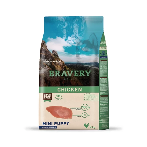 Bravery Canino Mini Puppy Small Breeds Pollo