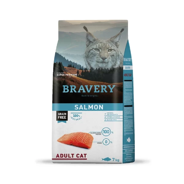Bravery Gato Adulto Salmon Grain Free