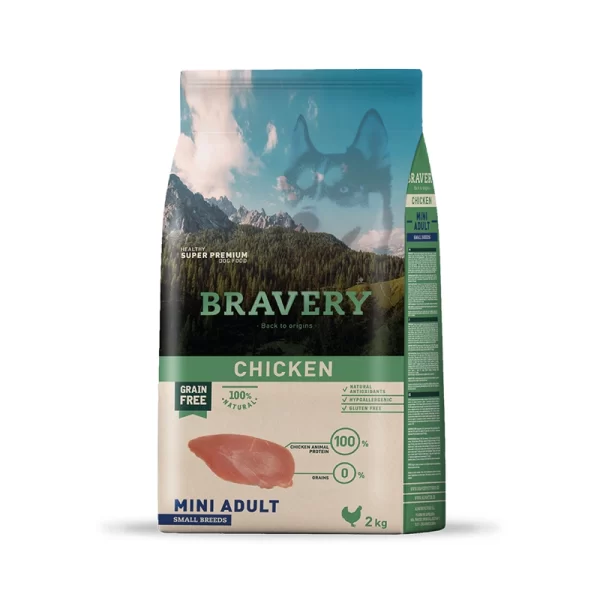 Bravery Canino Mini Adulto Small Breeds Pollo