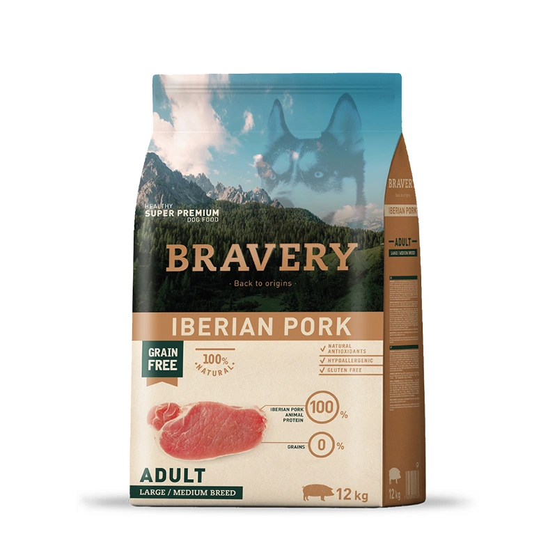 Bravery Canino Iberian Adulto Large Medium Breeds Cerdo Bravery Canino Iberian Adulto Large Medium Breeds Cerdo