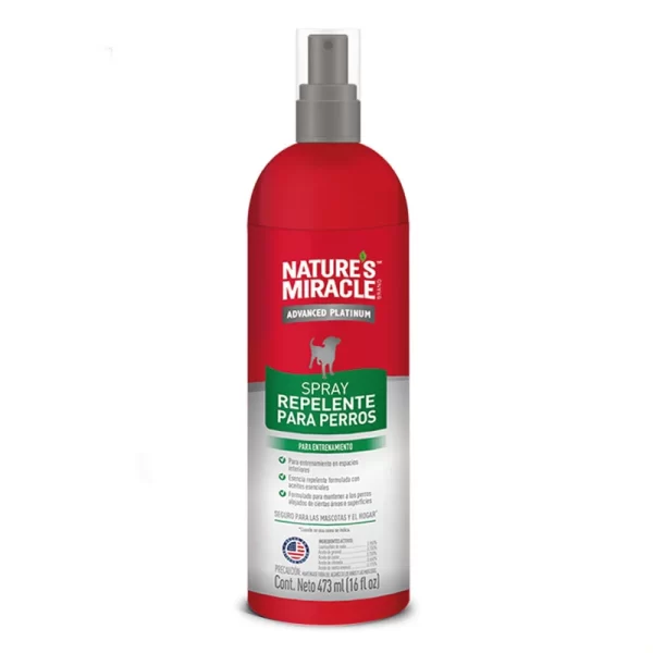 Nature's Miracle - Spray repelente para perros