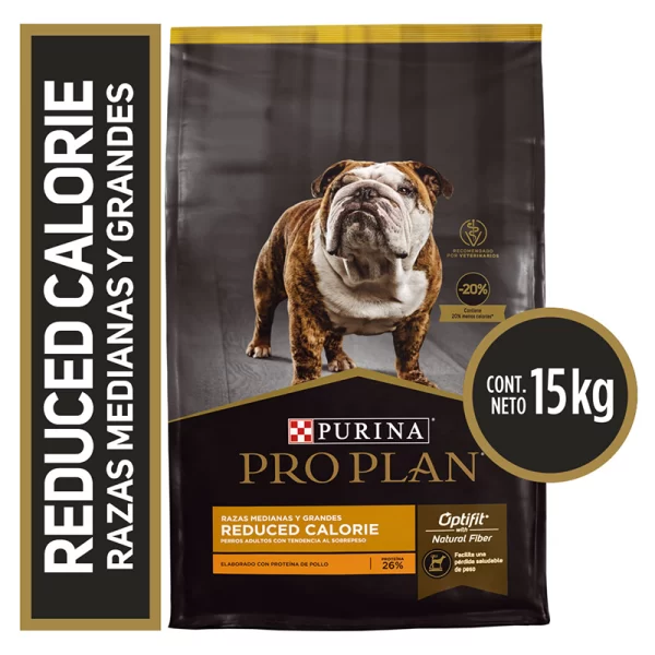 Pro Plan Alimento Seco Perro Adulto Medianos Grandes Reduced Calorie 15 kg