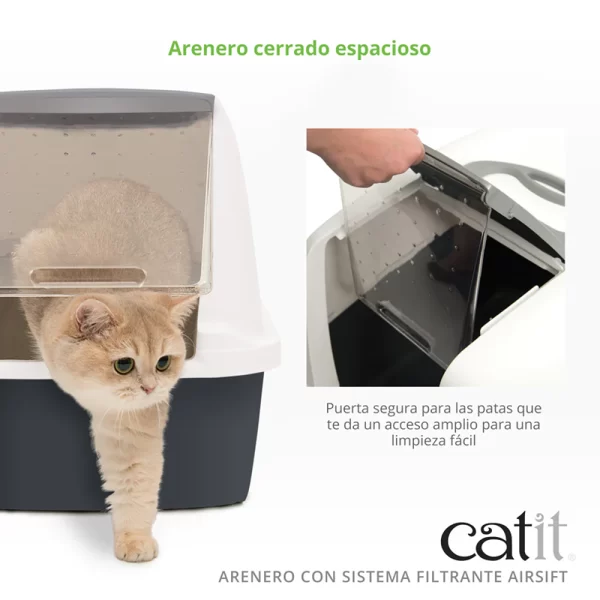 Catit Baño Jumbo Airsift para Gatos