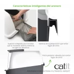 Catit Baño Jumbo Airsift para Gatos