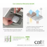 Catit Baño Jumbo Airsift para Gatos