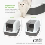 Catit Baño Jumbo Airsift para Gatos