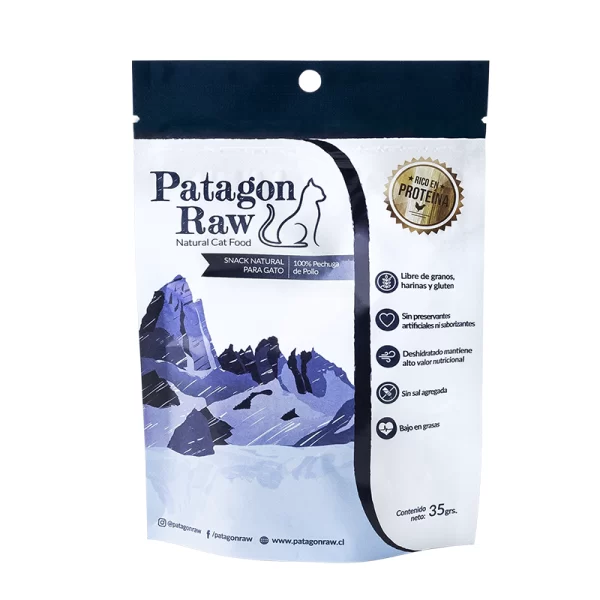 Patagon Raw Gato Pollo 35gr