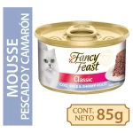 Fancy Feast Mousse Pescado Camarón 85 GR