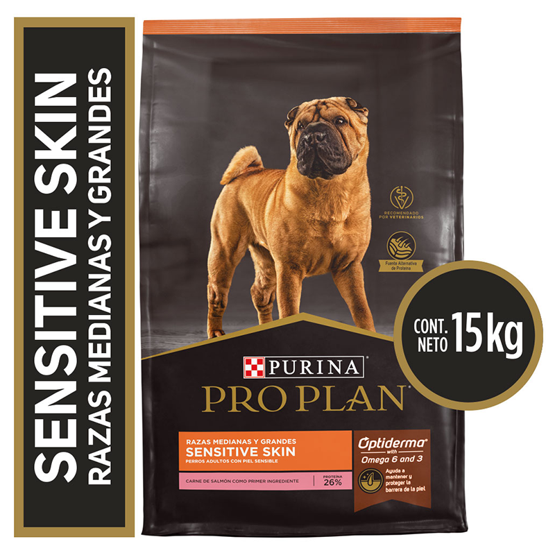 Pro Plan Alimento Perro Adulto Medianos/Grandes Sensitive Skin