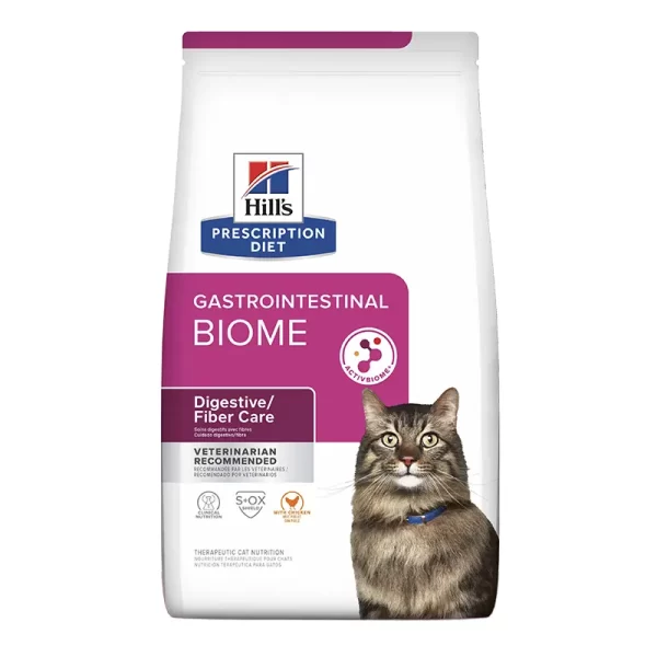 Hills Prescription Diet Gastrointestinal Biome Alimento para Gato Cuidado Digestivo 1.8Kg