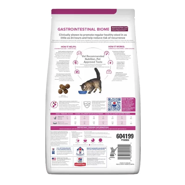 Hills Prescription Diet Gastrointestinal Biome Alimento para Gato Cuidado Digestivo 1.8Kg