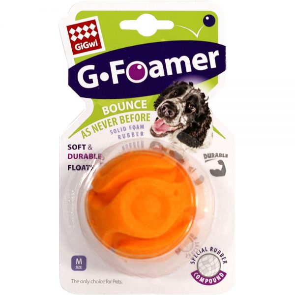 GIGWI PELOTA FOAMER NARANJA