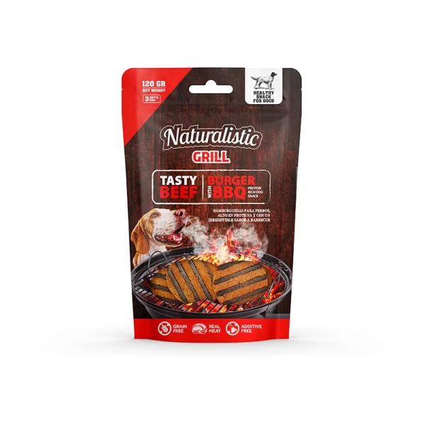 Naturalistic Beef Burger BBQ 120 Gr