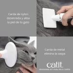 Catit Grooming Kit para Gato Pelo Corto