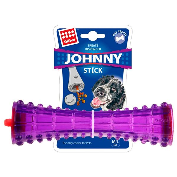 Gigwi johnny stick perro dispensador golosinas