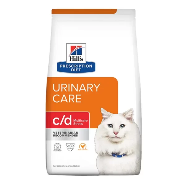 Hills Prescription Diet C/D Alimento para Gato Cuidado Urinario 1.8Kg