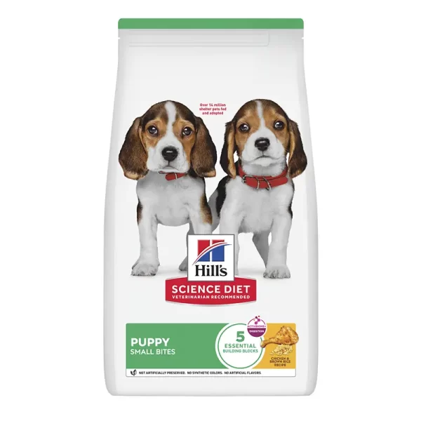 Hills Science Diet Alimento para Perro Cachorro Bocados Pequeños 2Kg
