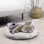 Gigwi Cojín cama gato snoozy friends 3D