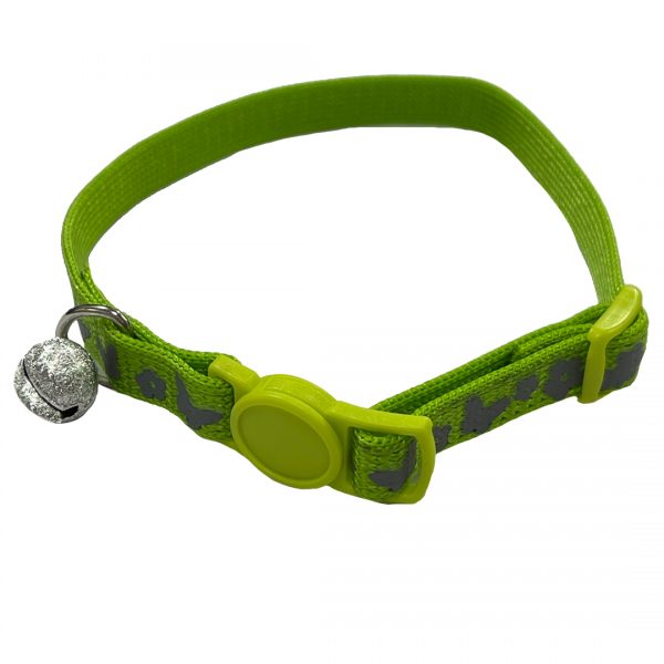 Collar Gato Cascabel Verde