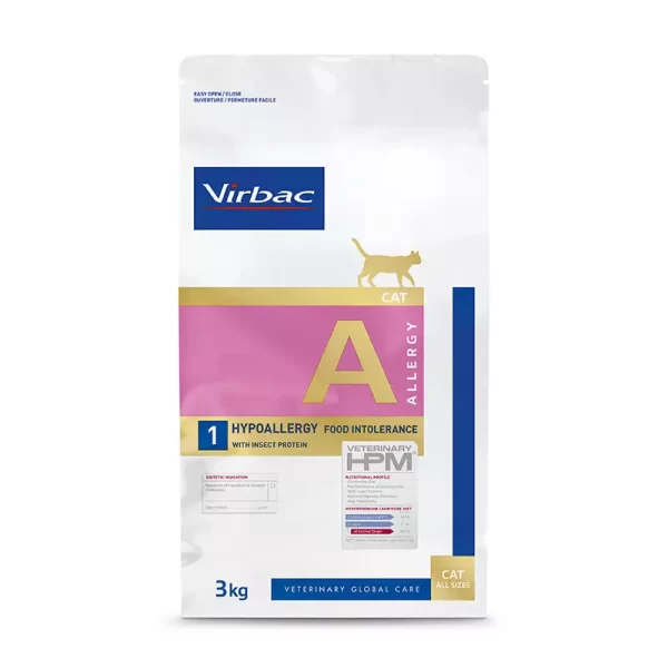VIRBAC HPM FELINO A HYPOALLERGY 3 KG