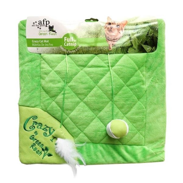 Afp green rush crazy cat mat