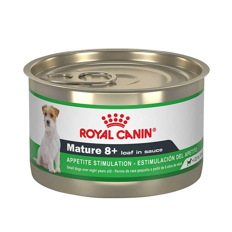 ROYAL CANIN MATURE +8 APPETITE STIMULATION DOG LATA 150 GR