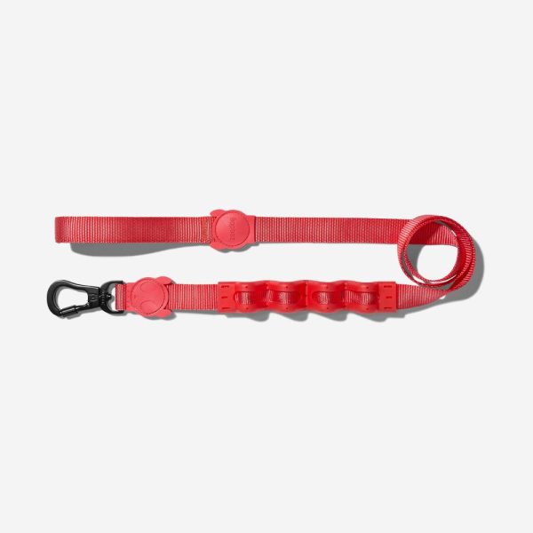 ZEEDOG NEON CORAL RUFF LEASH SMALL